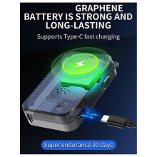 New D1000 Portable Electrochemical Alcohol Tester, Voice Report Blowing Drunk Driving Alcohol Tester