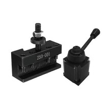 Kit com 2 ferramentas de torneamento de troca rápida (250-001) e cunha (250-000).