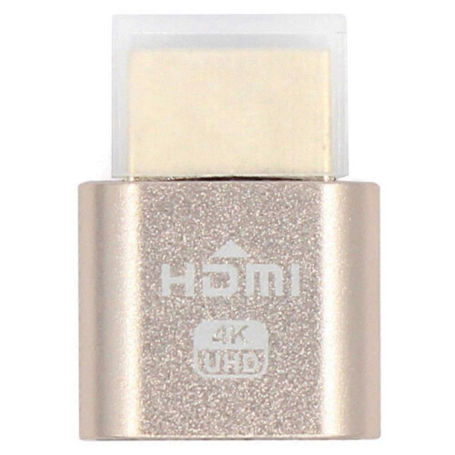VGA Virtual Display Adapter DDC EDID Dummy Plug Headless Ghost Display Emulator Lock Plate 1920x1080