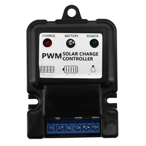 1Pc 6V 12V 10A Auto Solar Panel Charge Controller Battery Charger Regulator
