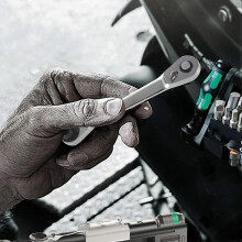 Mini Double Head Fast Ratchet Wrench Bit Socket Wrench Screwdriver