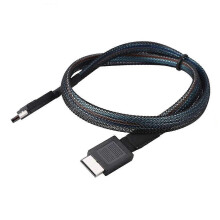 PCIE4.0 MINI SAS-kabel, 24 Gbps Oculink data-verlengkabel SFF-8611 naar SFF-8611, voor serverdataoverdracht
