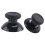 1 Pair Black Thumbstick Joystick Replacement compatible with XBOX One Controller 1
