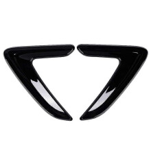 2Pcs Car Fender Vents Decorative Cover Trim Sticker compatible with Bmw F30 F35 316I 320I 328I 330I 335I