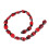 20Pcs Red Ladybug Lampwork Glass Spacer Beads 15x10mm 1