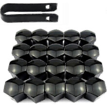 20 stk. 21 mm hjulmutterhetter, hjulboltmutterhettedeksel, sekskantede dekkmutterdeksel ()