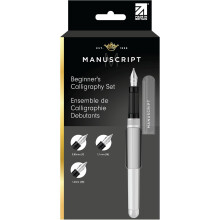 Manuscript Beginner's Calligraphy Set Left-Handed Black