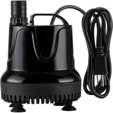 hygger 1060 GPH Quick Water Change Aquarium Pump Submersible Fountain Water Pump Fish Tank Pond Drain Transfer Pump with 2 Adaptors