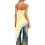 Damen-Spitzenweste mit V-Ausschnitt, lässige-braun L 7