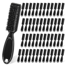 50 Stück Reinigungsbürsten für Haarschneidemaschinen, Kunststoffgriff, Nylonborsten, kompatibel mit H