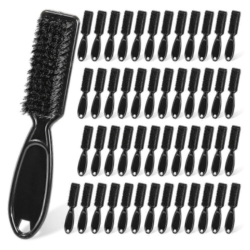 50 Pcs Barber Clipper Cleaning Brushes Plastic Handle Nylon Bristles compatible with H