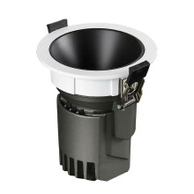 Deep Anti-Glare LED COB Spotlight, 25W Dimmable, Recessed Downlight, Aluminum, compatible with Home Store Lighting