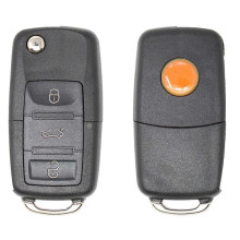 3 Buttons Flip Fob Car Remote Key compatible with XKB501EN B5 Type VVDI Key Tool