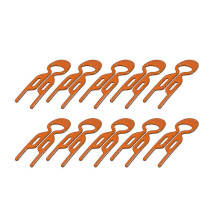 10 PCS U-Shaped Wavy French Hair Pin French Twist Hair Clip compatible with Women