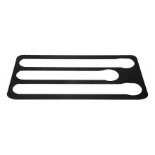 Wandmontierter Kaffeekapselhalter, Kapazität: 17 Kapseln, Silber, kompatibel mit Vertuo-Kapseln