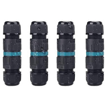 3-adrige wasserdichte Erdungskabel-Verbindungshülse, kompatibel mit 5-9 mm Kabel