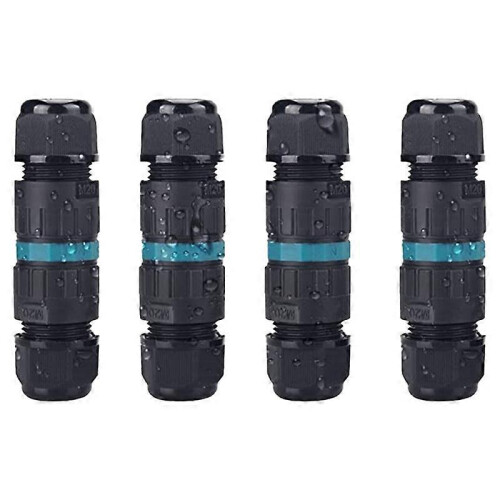 3-Core Waterproof Grounding Cable Joint Connection Sleeve compatible with 5-9mm Cable