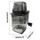 Manual Ice Crusher, Multi-Purpose Hand Shaved Ice Machine 3