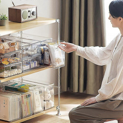 Multifunctional Drawer Storage Box for Desktop Toy Clothes Cosmetic Kitchen Storage 2