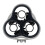 Silver Replacement Shaver Heads Holder, compatible with Multiple HQ Series Models 1