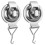 Suction Cup Hook, Vacuum Sticky Hook for Glass Wall-Mounted Use 1