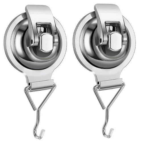 Suction Cup Hook, Vacuum Sticky Hook for Glass Wall-Mounted Use