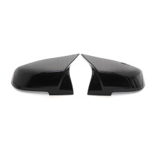 Carbon Fiber Rear View Side Mirror Housing Cover, compatible with BMW 1 2 3 4 Series M2 F30 F32 M Models