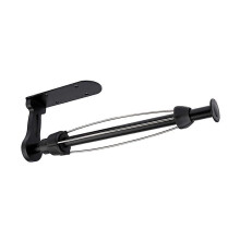 Aluminum Alloy Paper Towel Holder, Wall Mount Under Cabinet, Adhesive