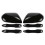 Side Door Mirror Caps + Door Handle Covers, Compatible with 2018-2023 Models, Black 1