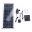 Ηλιακή αντλία νερού 50W 800L/H, 12V χαμηλού θορύβου για άρδευση βρύσης κήπου 1