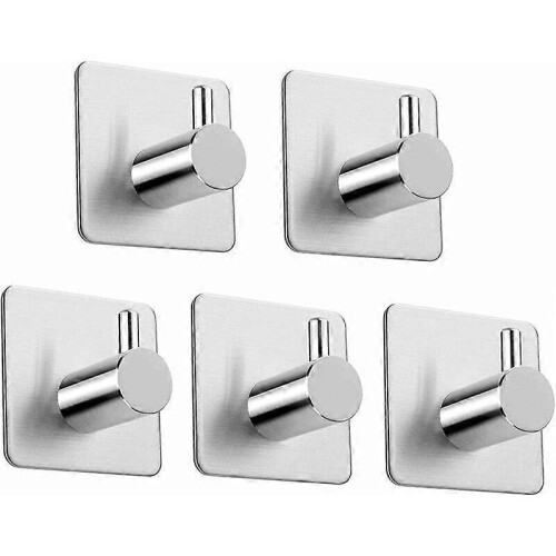 Stainless Steel Wall Hooks, Coat, Hat, Towel, Robe Rack