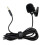 Mini Microfone de Lapela Estéreo com Fio, Conector de 3,5 mm, Compatível com Placa de Som, Câmera, PC e Desktop 1
