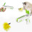 (Green) Cat Teaser Gun Interactive Cat Toy For Indoor 1