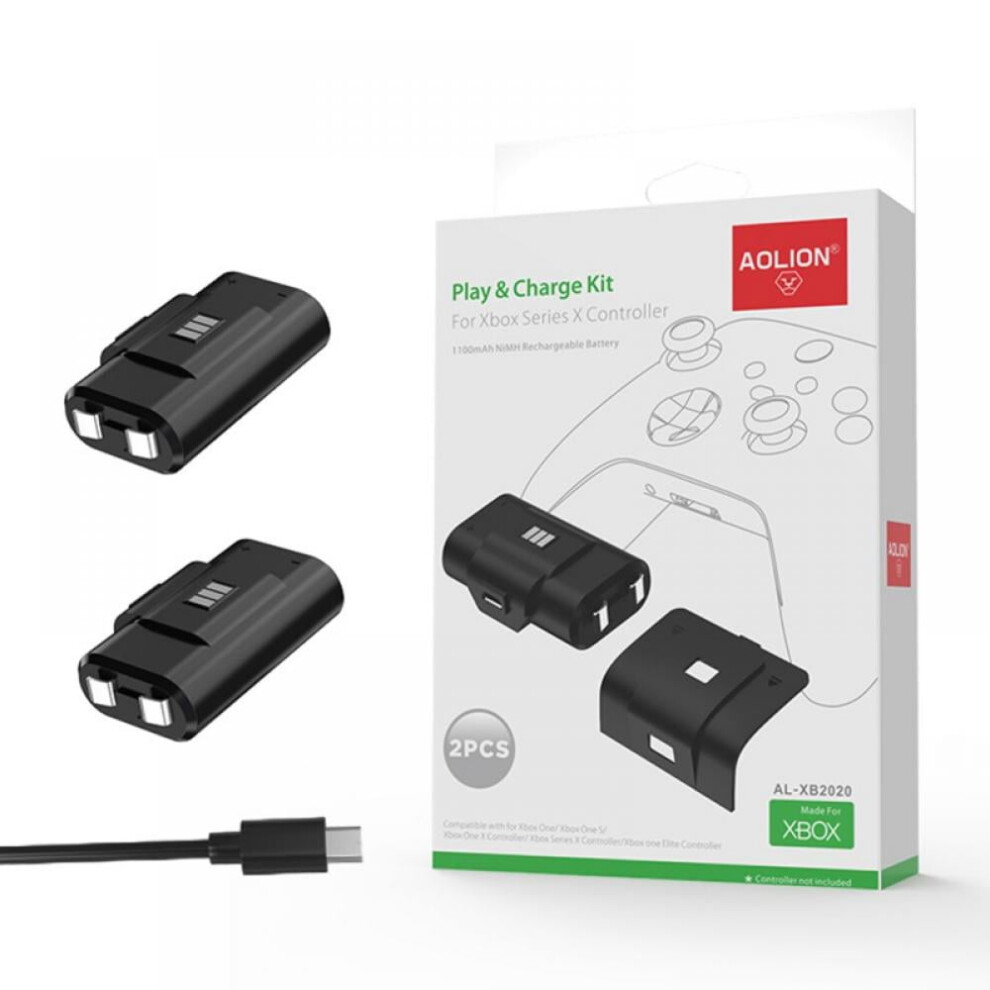Rechargeable Xbox Controller Battery Pack Â 2 Pack 9450273250632
