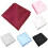 Men's Polyester Handkerchief 22cm Square White 1