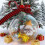 3D Bird Ball Ornament, Clear Plastic Christmas Tree 1
