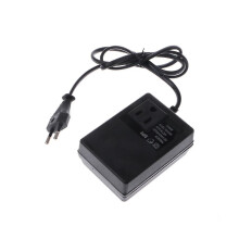 200W AC 220V to 110V Power Transformer Converter, EU Plug Travel Adapter