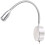 Επιτοίχιο φωτιστικό ανάγνωσης LED με λαιμό Swan Neck 3W, ψυχρό λευκό, συμβατό με Lunartec 1