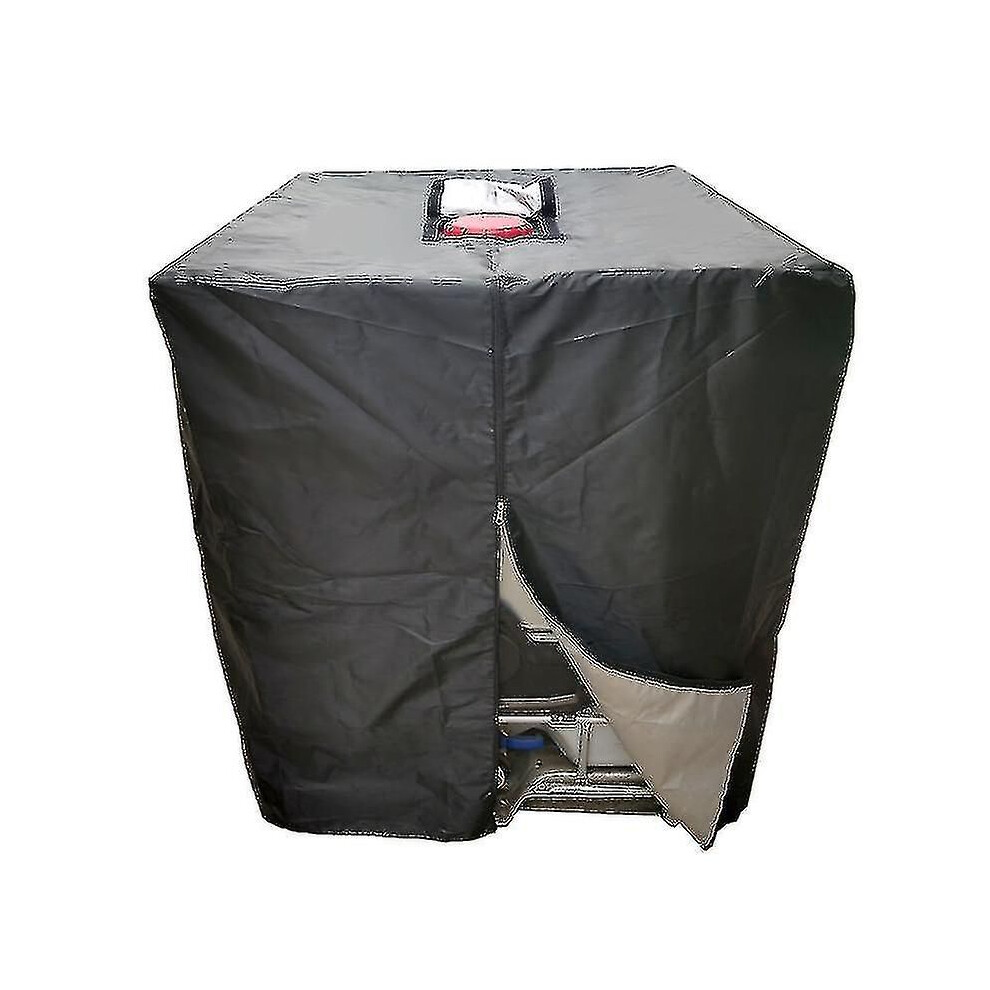 1000L Water Tank Cover 210D Oxford Cloth Waterproof Dustproof Sunscreen Uv Protector For Ibc Ton Barrel Container 3473300752592