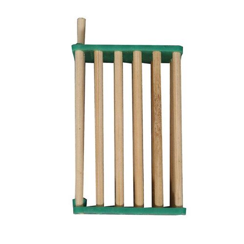 Conjunto de 10 gaiolas para abelhas, cor madeira, compatíveis com abelhas chinesas.
