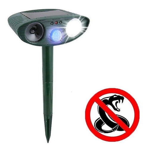 Outdoor Solar Ultrasonic Snake Repeller