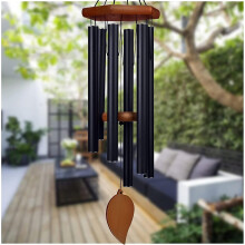Memorial Wind Chimes for Loss of Loved One, Outdoor Deep Tone with 6 Thicken Tubes & Hook, Large Outside Wind Chimes