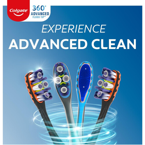 Colgate Colgate 360 Clean Adult Soft Toothbrush Pack 6Pack 1