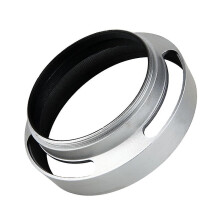 39-mm-Silber-Gegenlichtblende mit Innengewinde, kompatibel mit Leica-SLR-Kameras