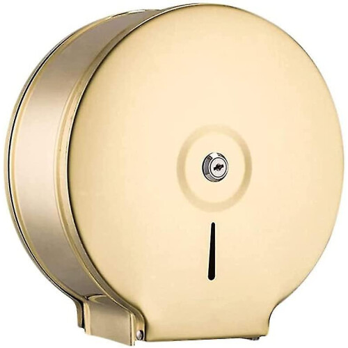 Brushed Bronze Brass Wall Hung Toilet Roll Holder