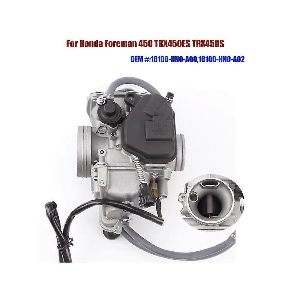 Carburetor Compatible With Honda Foreman 450 Trx450es Trx450s Atv, Part Number 16100-Hn0-A00 16100-Hn0-A02 3402703078695