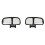 2pcs Universal Adjustable Wide Angle Anti-glare Car Mirror 1