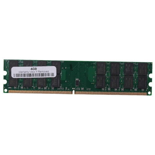 4GB DDR2 800MHz PC2-6400 DIMM de 240 pinos, compatível com AMD