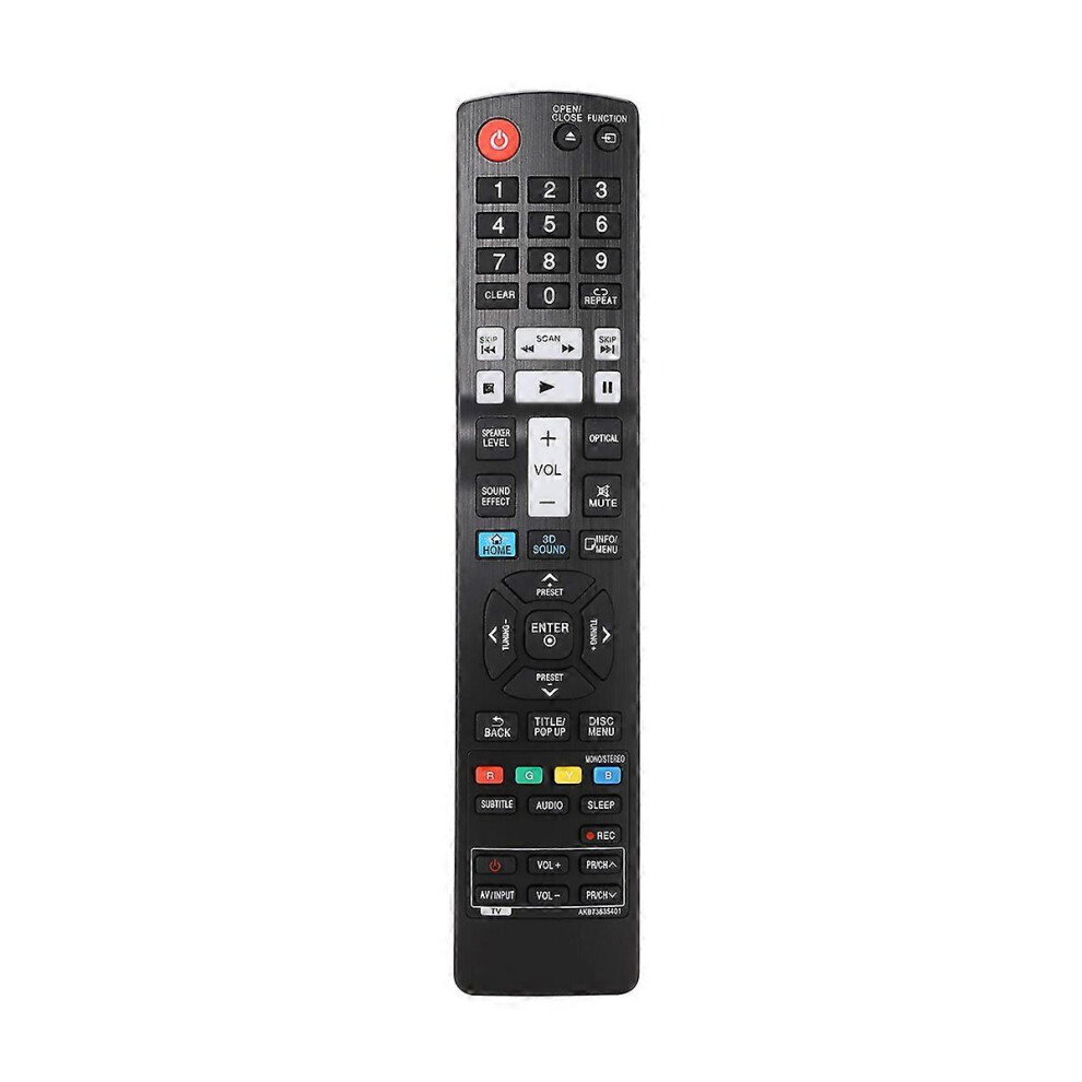 Akb73635401 Remote Control Compatible With Lg Blu-Ray 3D Wireless Combination Home Theater 3833576185454