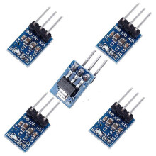 AMS1117-3.3 Gleichspannungsregler-Abwärtsnetzteilmodul 4,75 V–12 V auf 3,3 V 800 mA 5er-Pack